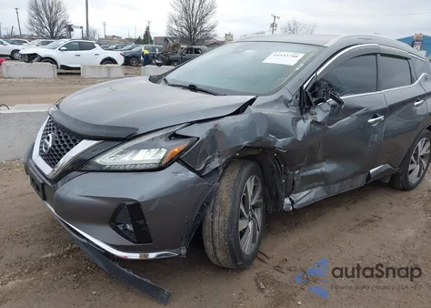 2020 Nissan Murano Sl Intelligent Awd z USA, uszkodzony, nr VIN 5N1AZ2CS2LN117648